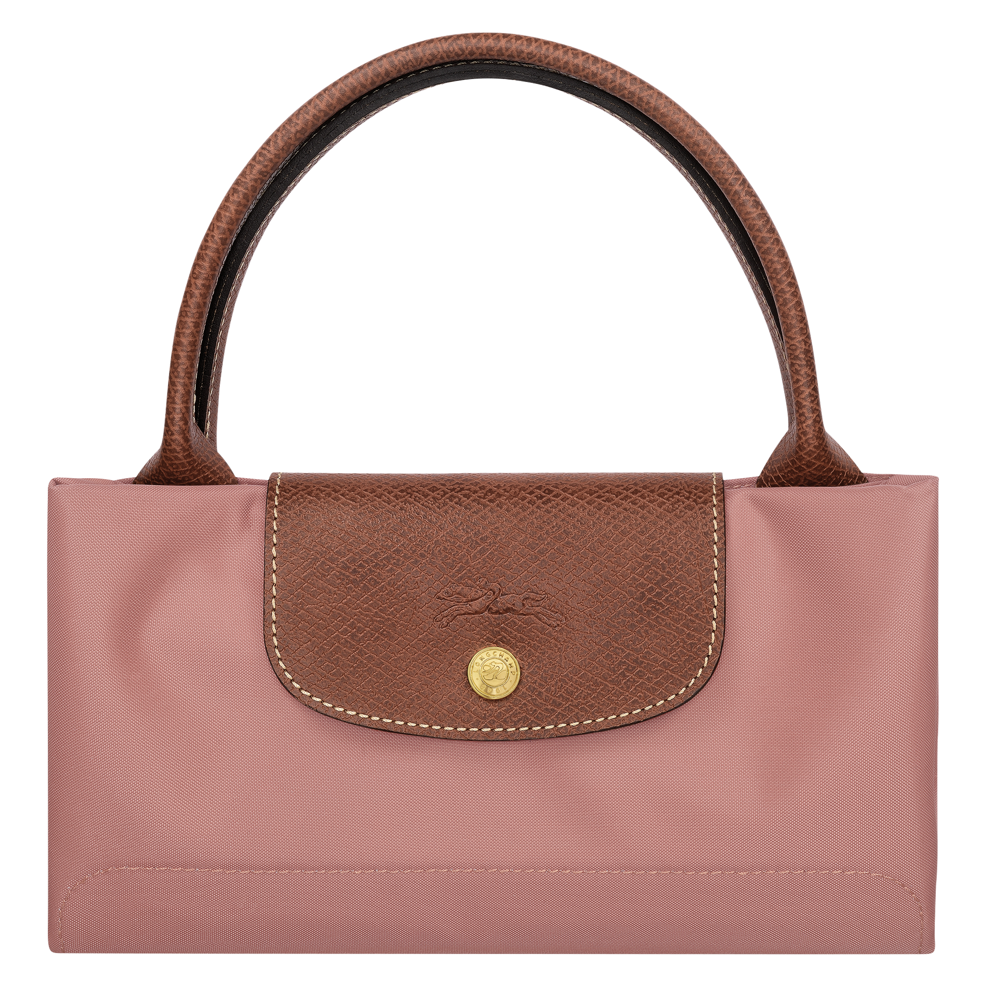 Le Pliage Original Borsa con manico M,  T&egrave; rosa