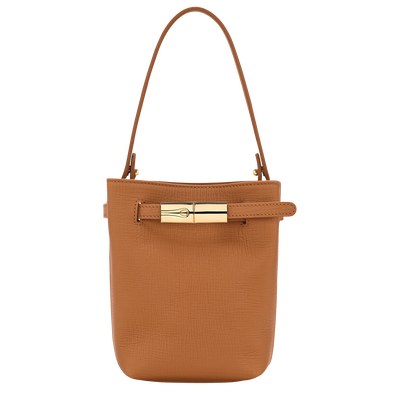 Sac seau XS Le Smart , Cuir - Caramel