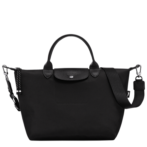 Le Pliage Energy Bolso con asa superior L , Lona reciclada - Negro - Vista 1 de 6