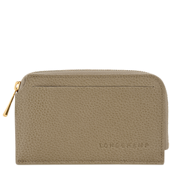 Le Foulonn&eacute; Card holder , Lichen - Leather