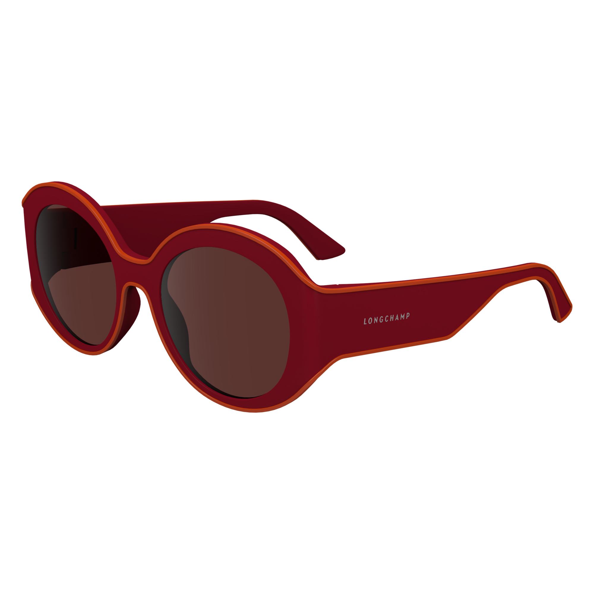 null Lunettes de soleil, Rouge/Navy