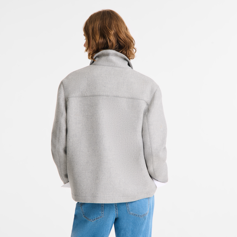 Jacket , Grey - Flannel  - View 3 of  4