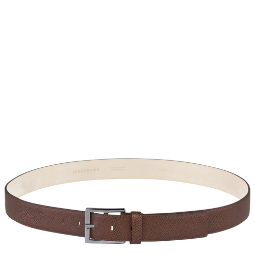 Le Pliage Men's belt , Brown - Leather - View 1 of 2