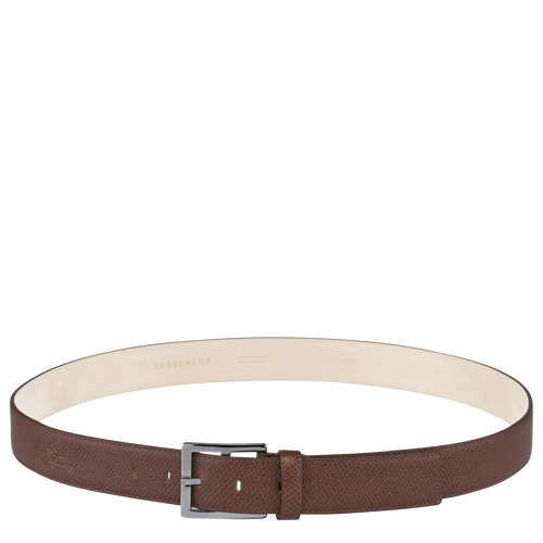 Le Pliage Men's belt , Brown - Leather - View 1 of  2