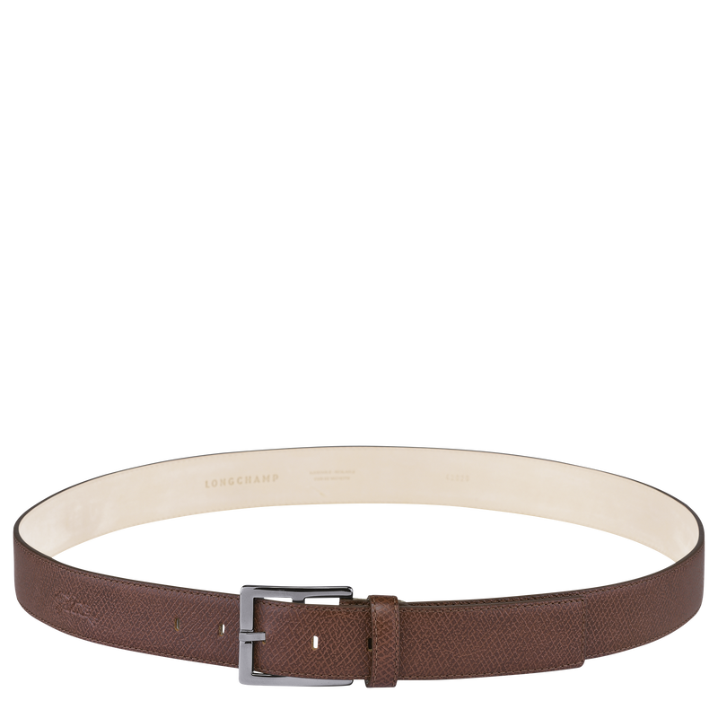 Le Pliage Men's belt , Brown - Leather  - View 1 of  2