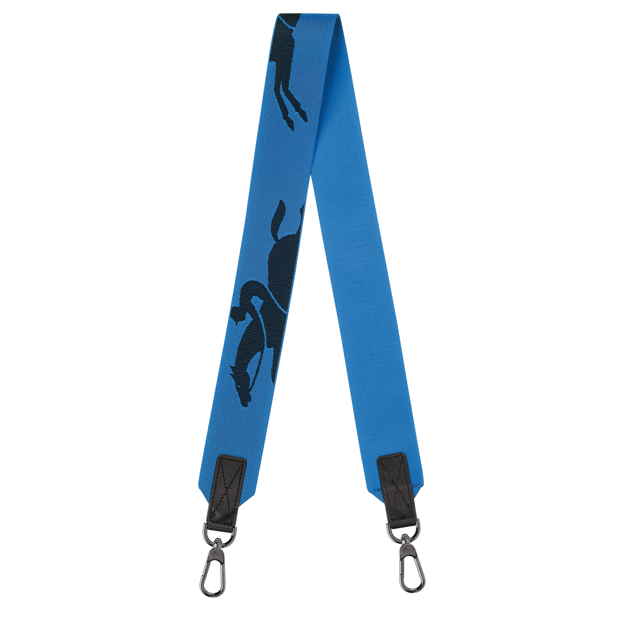 Longchamp 3D Shoulder strap, Cobalt