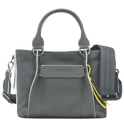 Longchamp 3D 系列 手提包 S, 鐵灰色