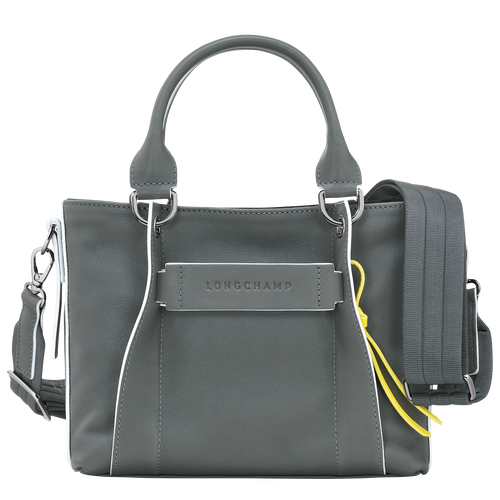 Longchamp 3D S Handbag , Gun Metal - Leather - View 1 of  4