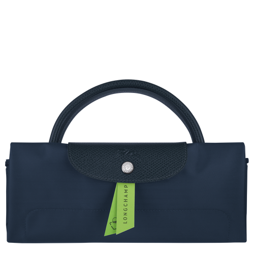 Le Pliage Green S Travel bag , Navy - Recycled canvas - View 5 of  5