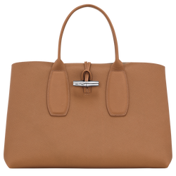 Roseau XL Handbag , Natural - Leather