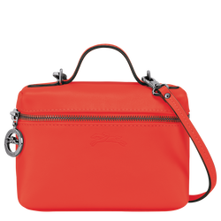 Umhängetasche XS Le Pliage Xtra , Leder - Orange