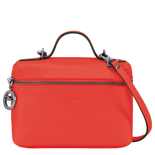Umhängetasche XS Le Pliage Xtra , Leder - Orange - Ansicht 1 von 5
