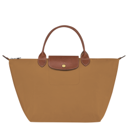 Le Pliage Original M Handbag , Fawn - Recycled canvas