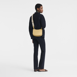 &Eacute;pure S Crossbody bag , Hay - Leather