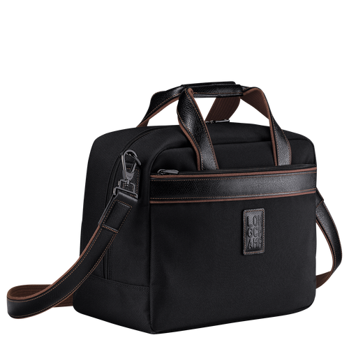 Boxford S Travel bag , Black - Recycled canvas - View 3 of  5