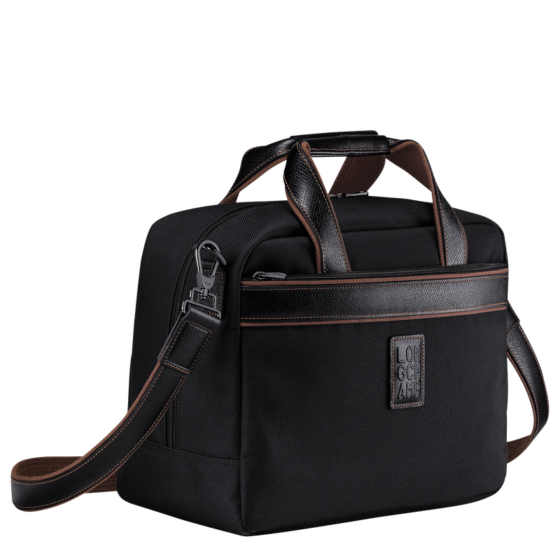 Boxford S Travel bag , Black - Recycled canvas  - View 3 of  5