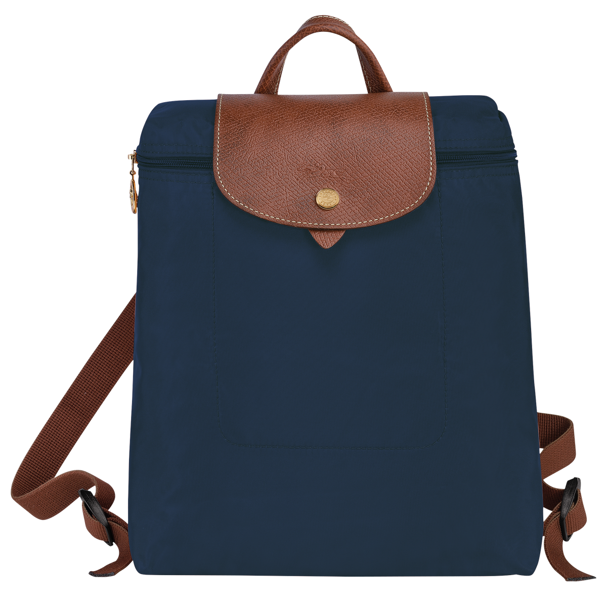 Le Pliage Original M Backpack Navy - Recycled canvas | Longchamp GB