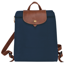 Le Pliage Original M Backpack , Navy - Recycled canvas