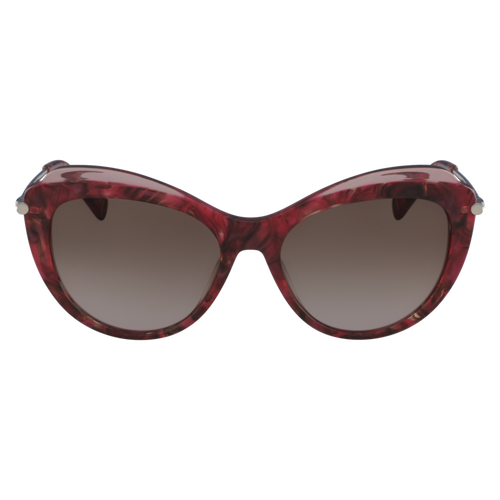 Zonnebrillen, Bruin Rood gemarmerd Zonnebrillen, Bruin Rood gemarmerd, hi-res