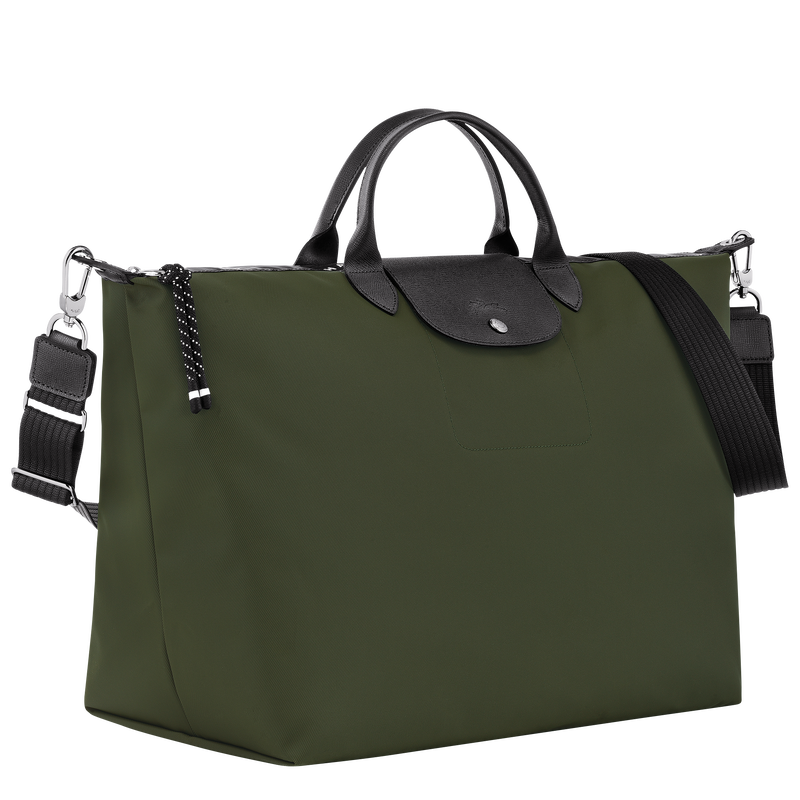 Le Pliage Energy S Travel bag , Khaki - Recycled canvas  - View 3 of  6