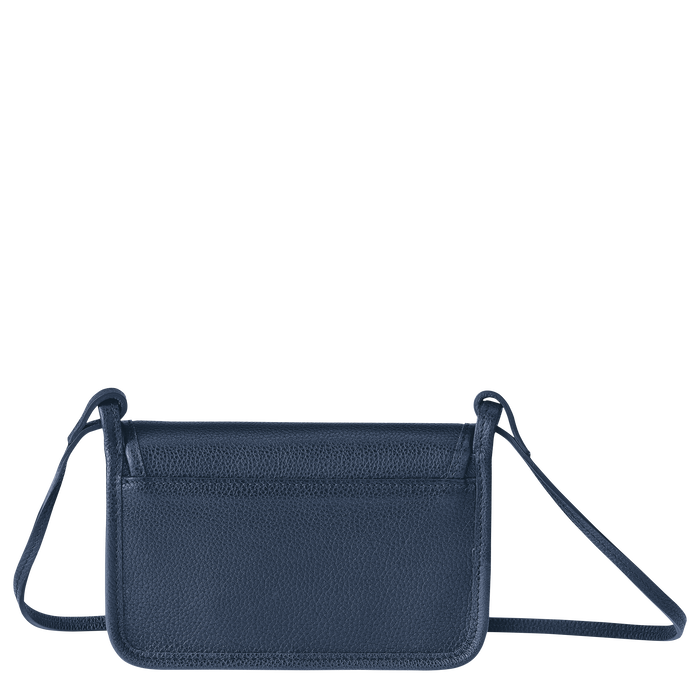 Le Foulonné Wallet on chain, Navy