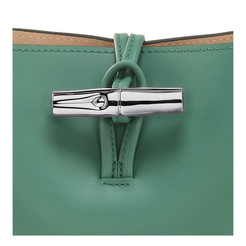 Roseau XS Bucket bag , Sage - Leather - View 5 of 5