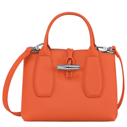 Handtasche S Roseau , Leder - Orange
