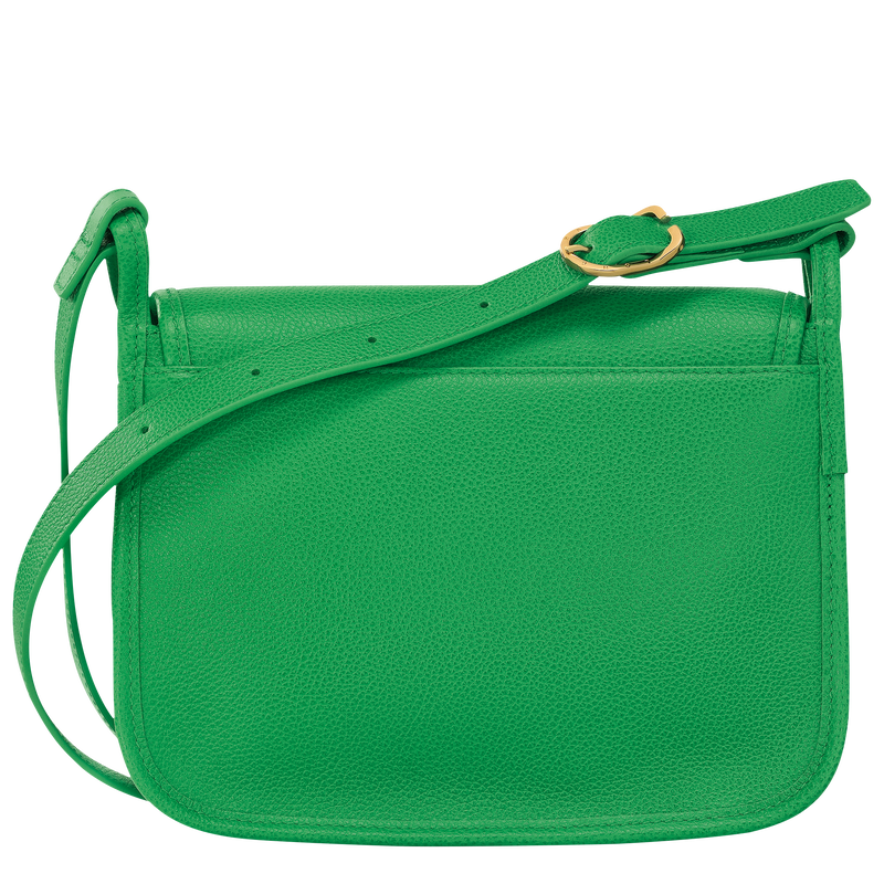 Le Foulonné Crossbodytas S , Grasgroen - Leder  - Weergave 4 van  4