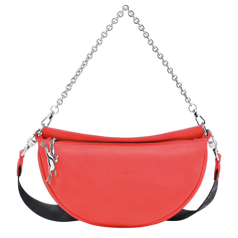 Smile S Crossbody bag , Strawberry - Leather  - View 1 of 7