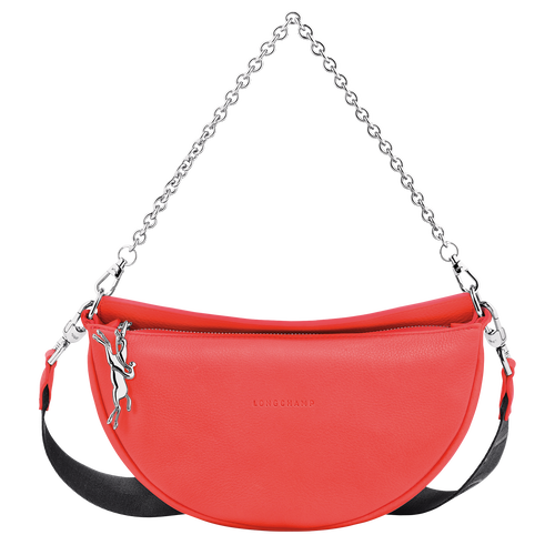 Smile S Crossbody bag , Strawberry - Leather - View 1 of  7