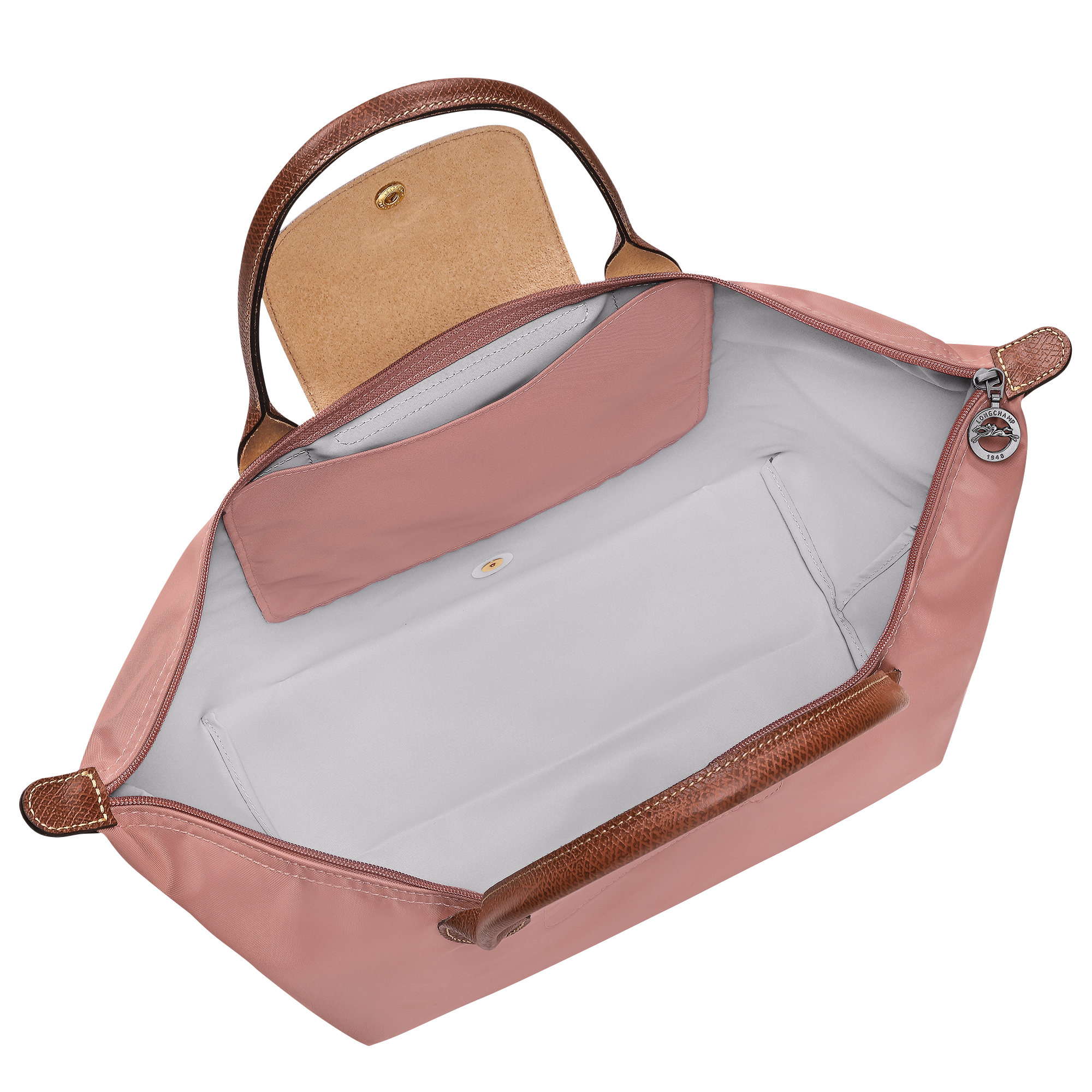 Le Pliage Original L Handbag Pink Tea - Canvas | Longchamp US Le Pliage Original L Handbag Pink Tea - Canvas | Longchamp US