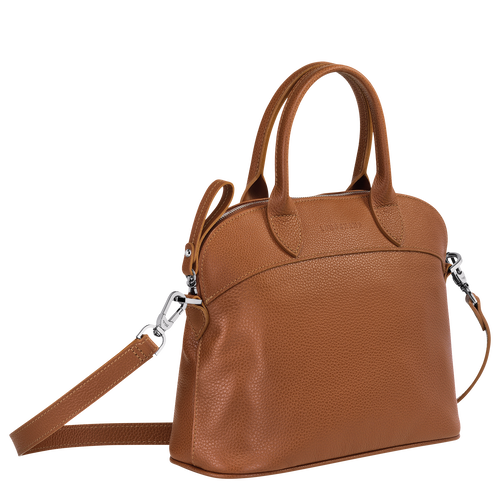 Top handle bag S Le Foulonné Caramel (10092021F72) | Longchamp US Top handle bag S Le Foulonné Caramel (10092021F72) | Longchamp US