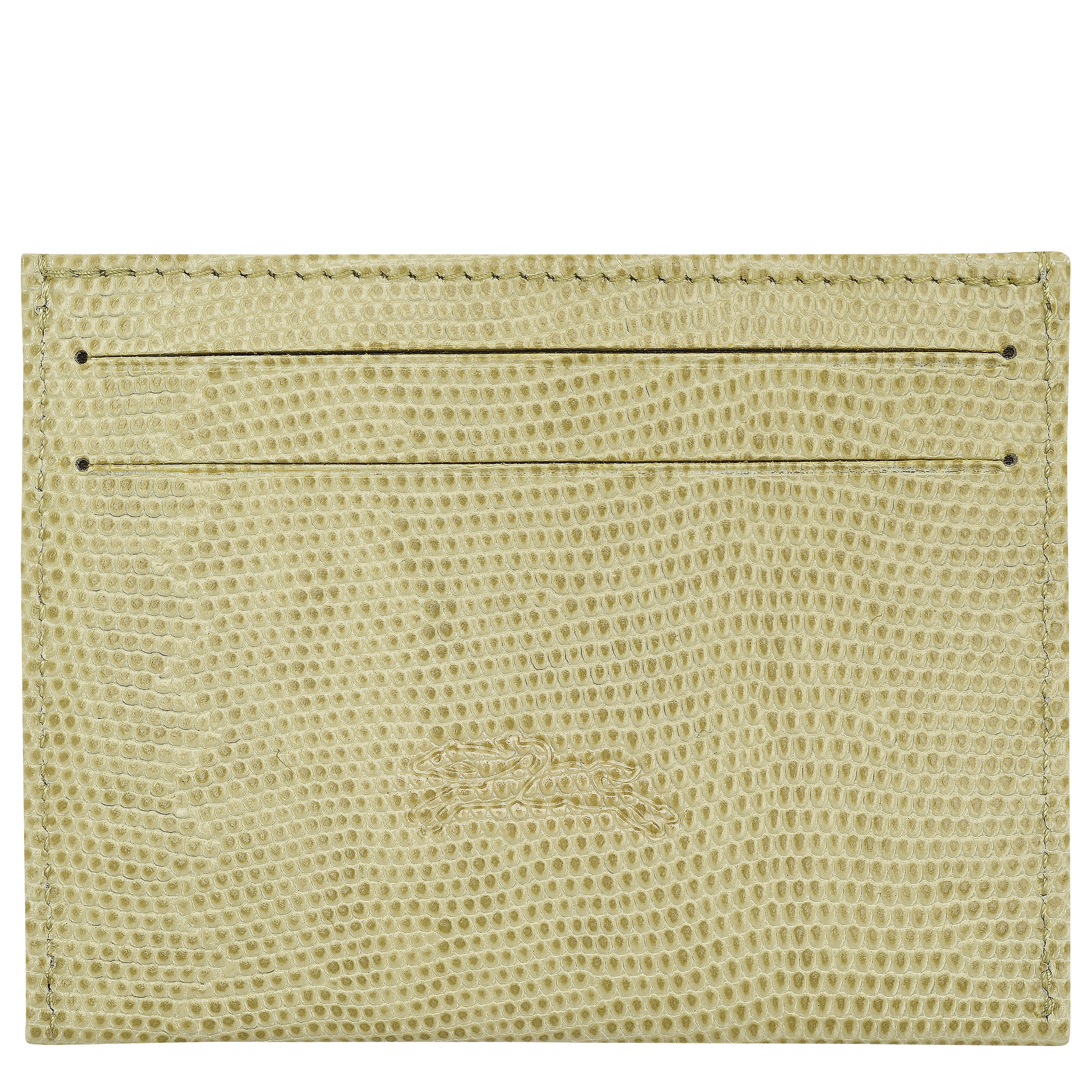 Longchamp Pocket Kompaktes zweifach-Kartenetui, Pistazie