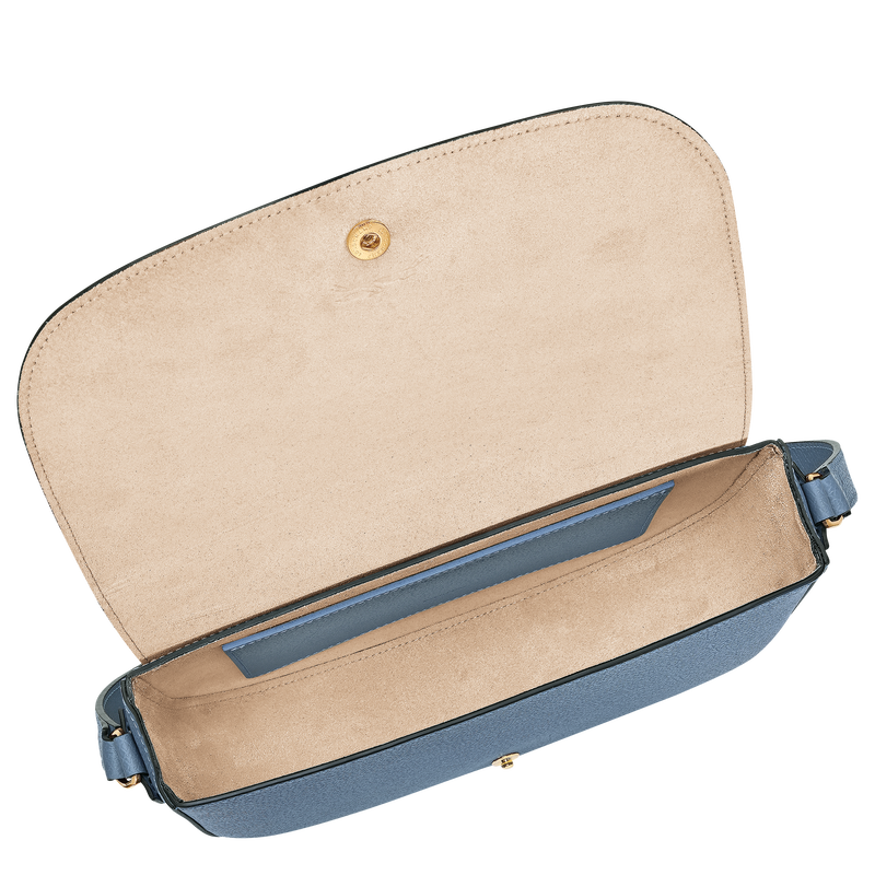 &Eacute;pure M Crossbody bag , Slate - Leather  - View 5 of  5