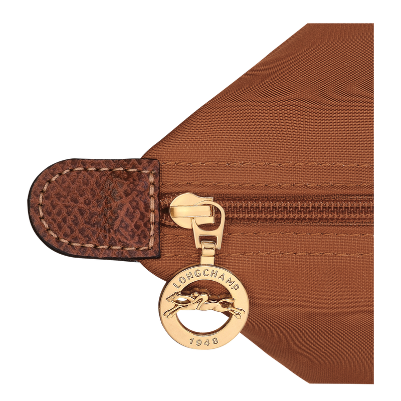 Le Pliage Original 手提包 M , 白蘭地酒色 - 再生帆布  - 查看 6 7