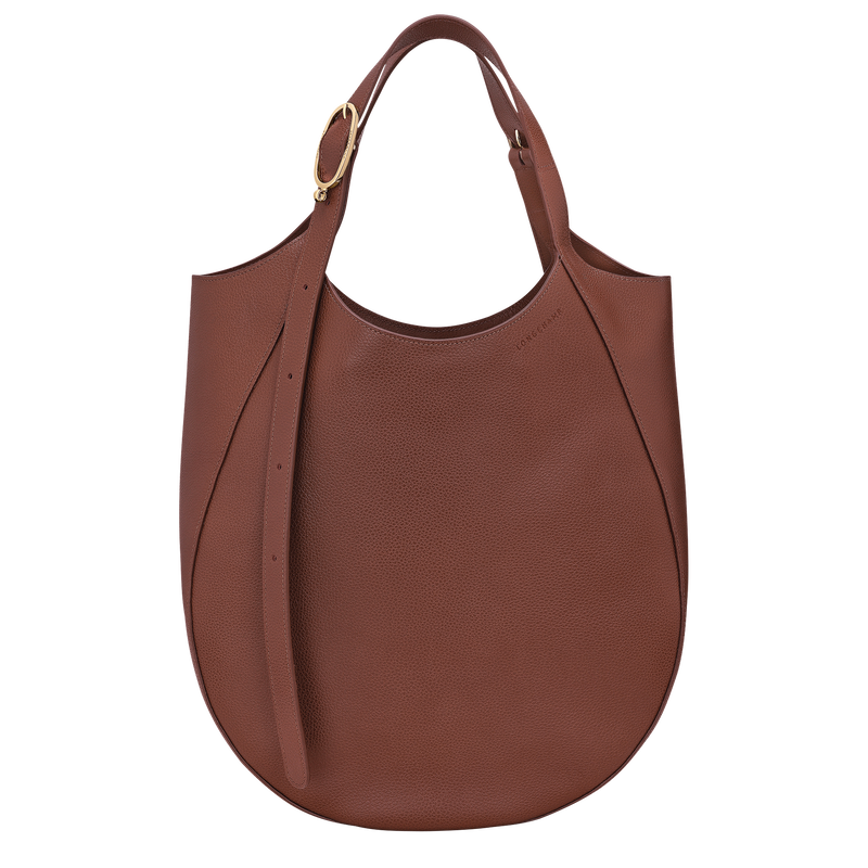 Le Foulonné XL Tote bag , Coffee - Leather  - View 1 of  6