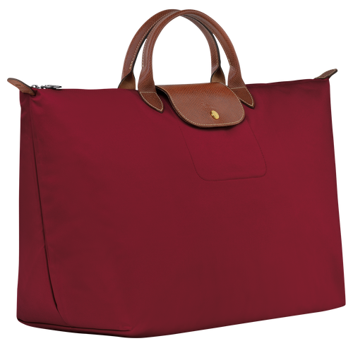 Le Pliage Original S Travel bag , Red - Recycled canvas - View 3 of 6