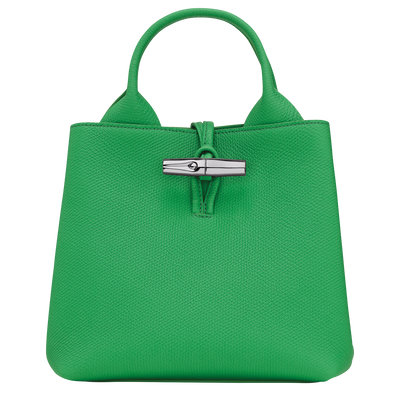 Handtasche S Le Roseau , Leder - Wiesengrün