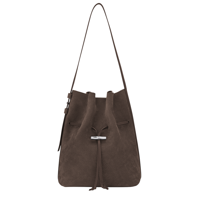 Le Roseau S Shoulder bag , Mocha - Leather  - View 1 of  4