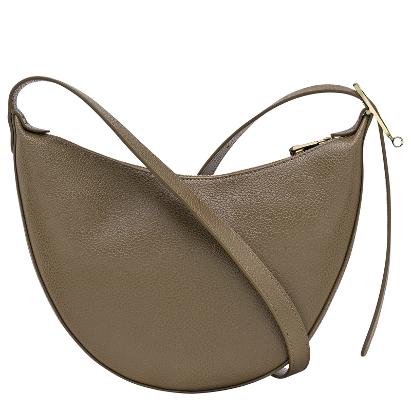Le Foulonné S Crossbody bag , Caper - Leather  - View 3 of  5