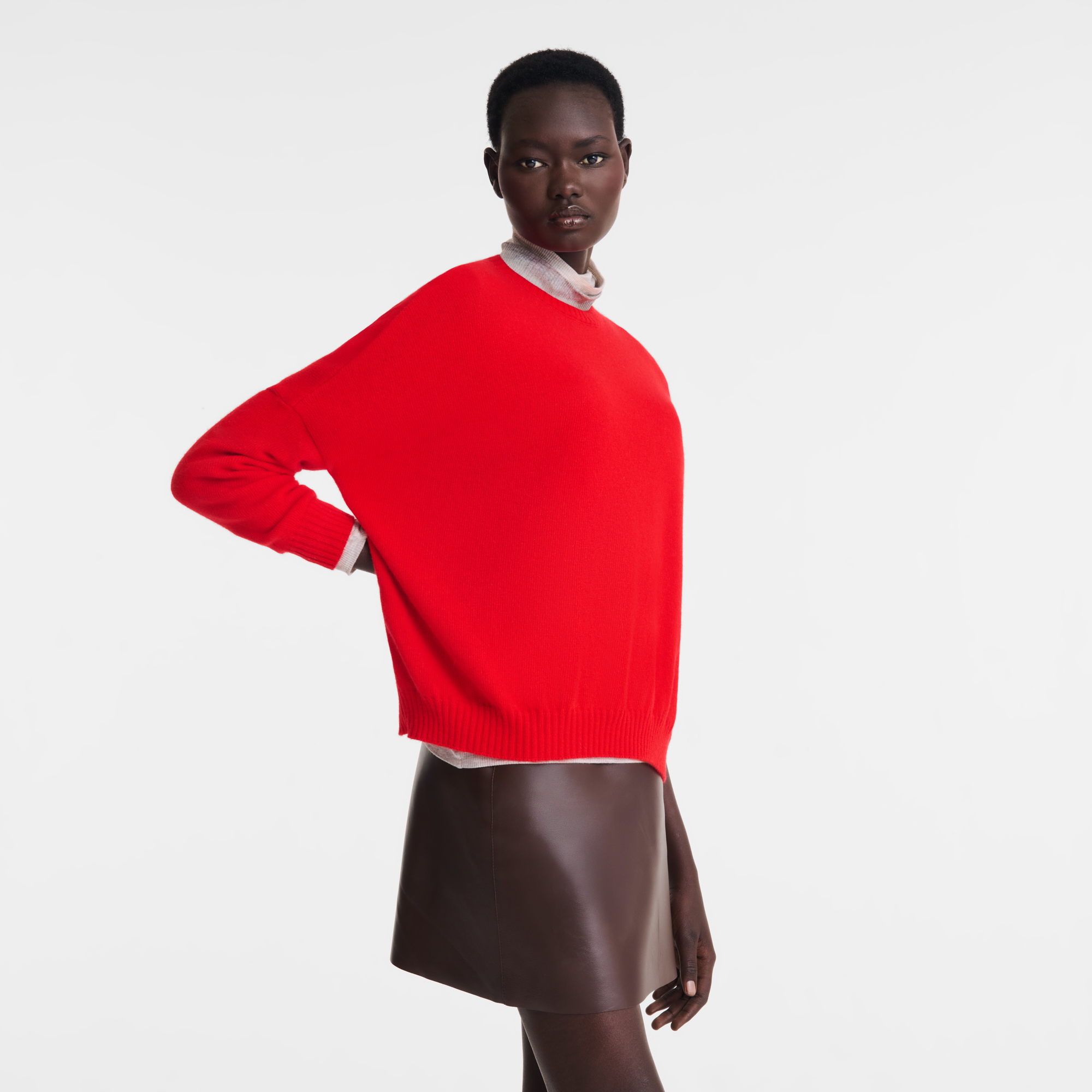 null Sweater, Red