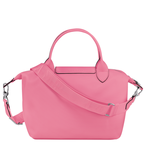Le Pliage Xtra S Handbag , Pink - Leather - View 4 of  5