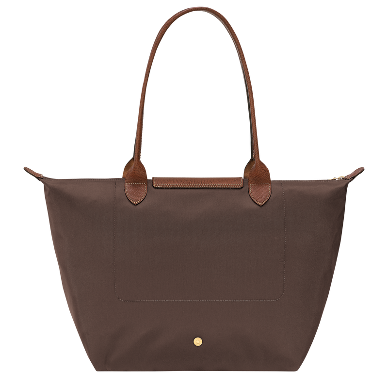 Le Pliage Original L Tote bag , Mocha - Recycled canvas  - View 4 of  8