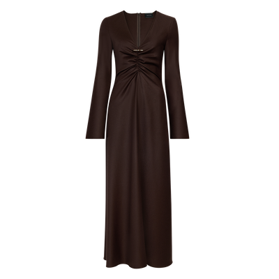 null Dress, Mocha