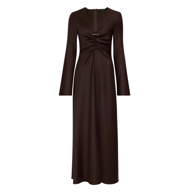 Dress , Mocha - Flannel  - View 1 of  3