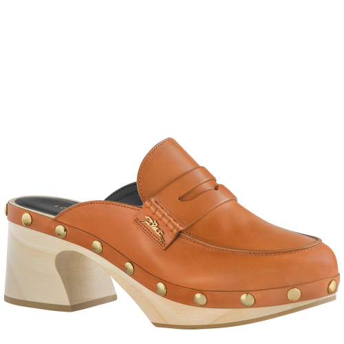 Clogs La Cigale , Leder - Cognac - Ansicht 3 von 5