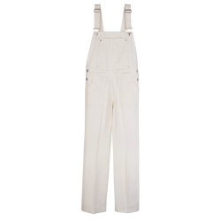 Jumpsuit , Ecru - Cotton