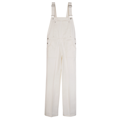 Jumpsuit , Ecru - Cotton