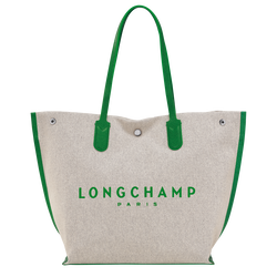 Sac cabas L Essential , Toile - Vert