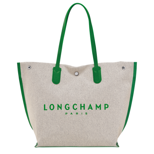 Essential L Tote bag , Green - Canvas - View 1 of  7